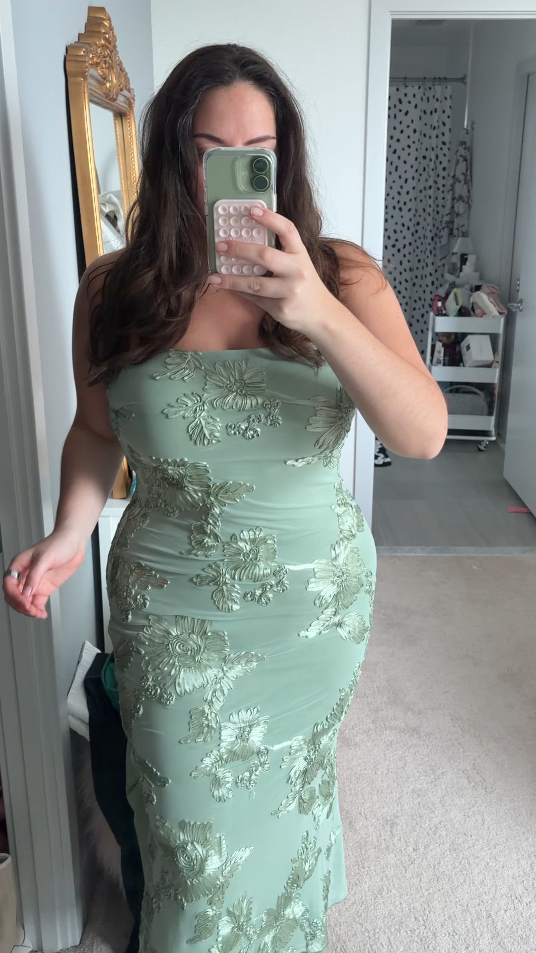 Such a beautiful dress for wedding guests, showers and everything in between! This body con dress with 3-D floral details is so comfortable and comes in a ton of different colors 
wedding Guest dress. Shower dress. Baby shower dress. Wedding shower dress. Bridal shower dress. Bachelorette party dress. Graduation dress￼￼￼

#LTKWedding #LTKTall #LTKMidsize