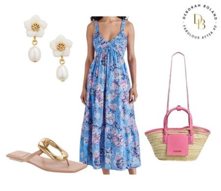 A cute summer sundress makes me feel like walking on sunshine ☀️ and I’ve found the perfect one!

I love this Azure blue floral dress from @nordstrom 💙 paired with these natural gold flip flops and grass bag and you are ready for your best summer yet!


#LTKOver40 #LTKSeasonal