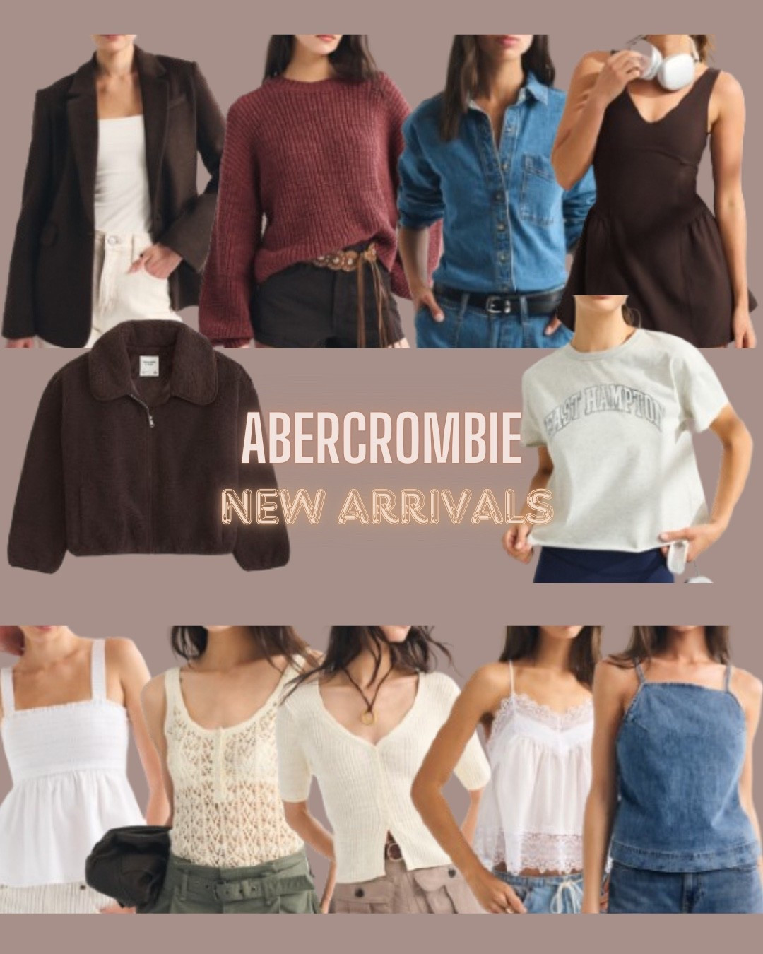 20% off everything 

Abercrombie
Blazer
Denim top
Tank top


#LTKSaleAlert