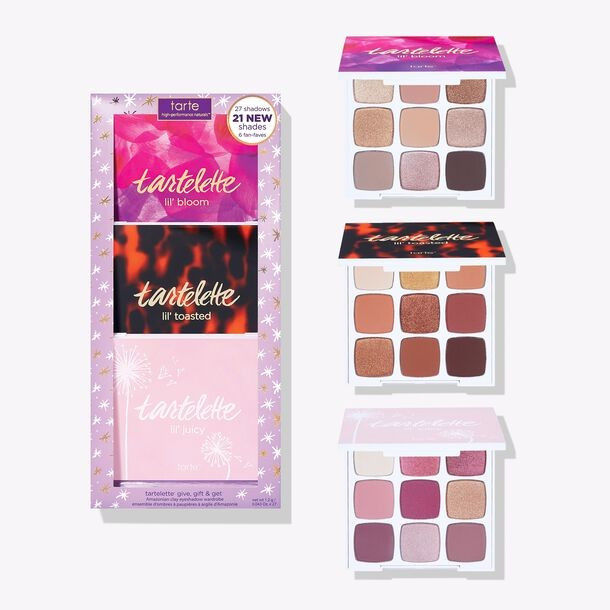 tartelette™ give, gift, get Amazonian clay eyeshadow wardrobe | tarte cosmetics (Global)