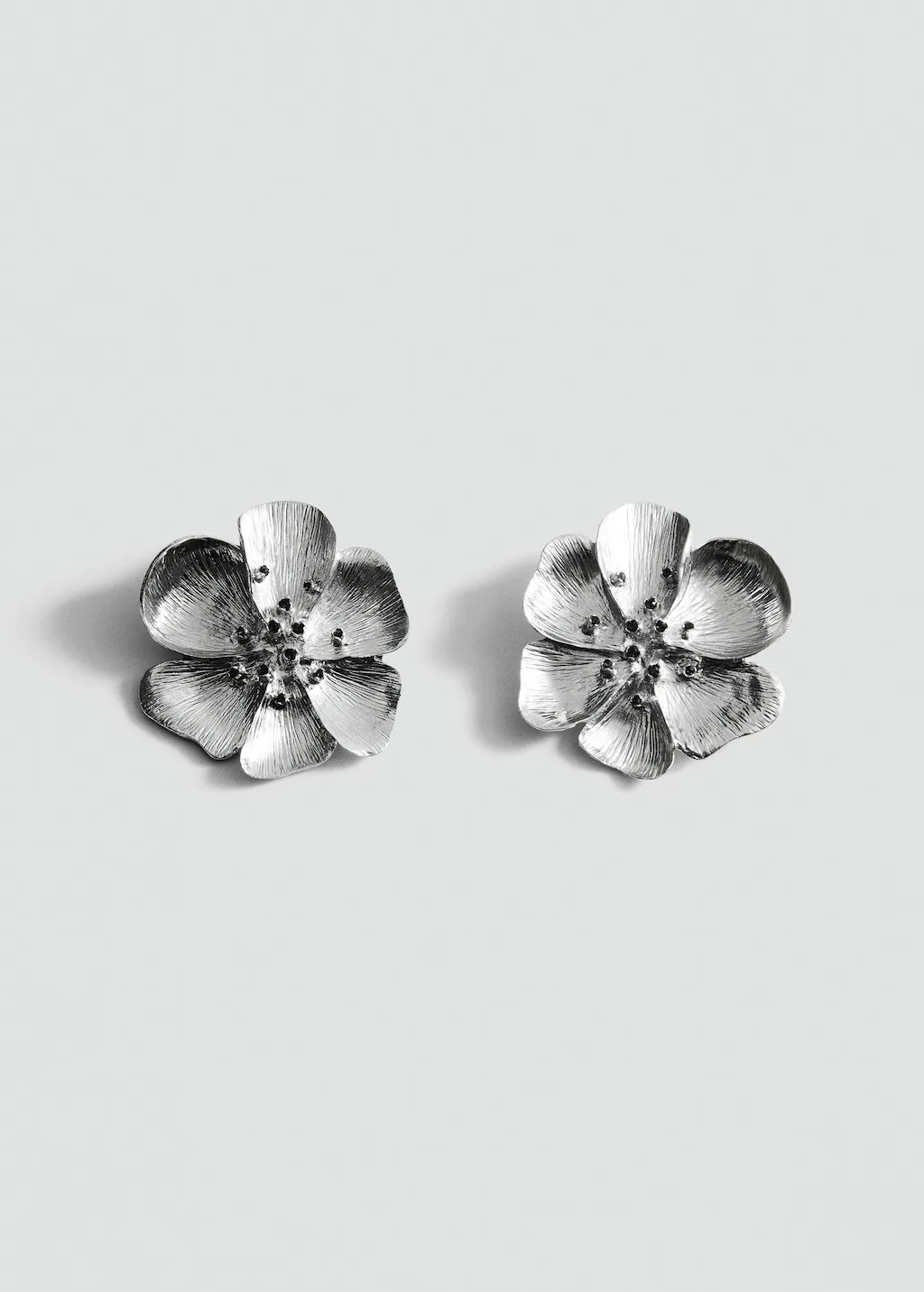 Ohrringe mit Kristallblume - Damen | MANGO Deutschland | Mango EU