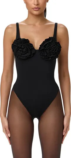 Rosette Bust Bodysuit | Nordstrom