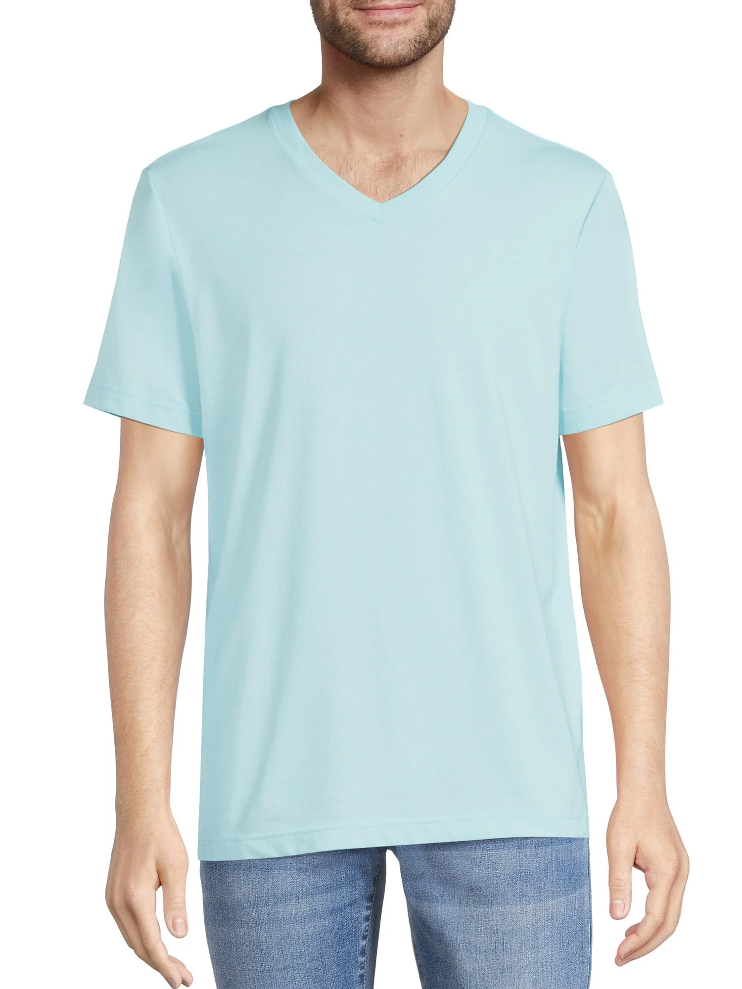 George Men's Short Sleeve V-Neck Tee | Walmart (US)