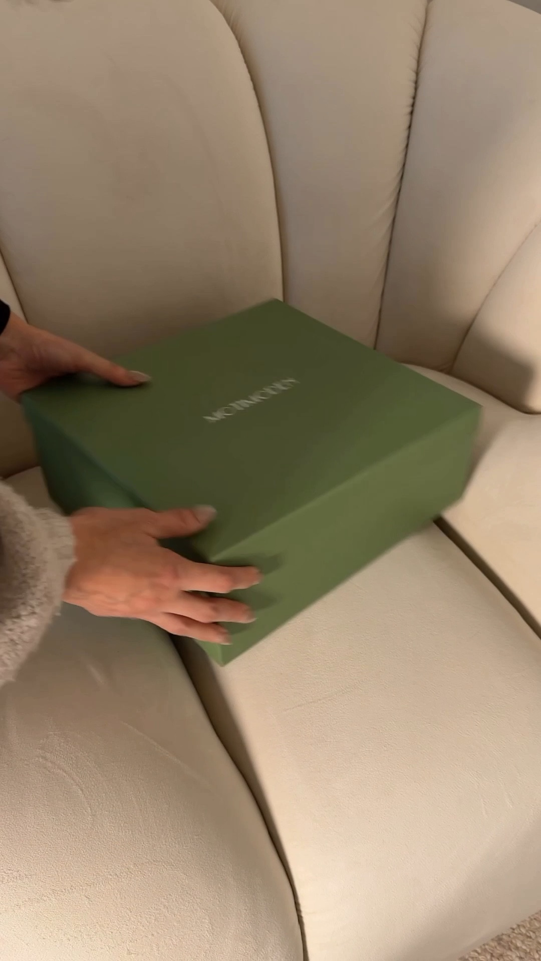 Unboxing this pair of black suede tall boots. So pretty and comfortable! Run true to size 
Amazon finds