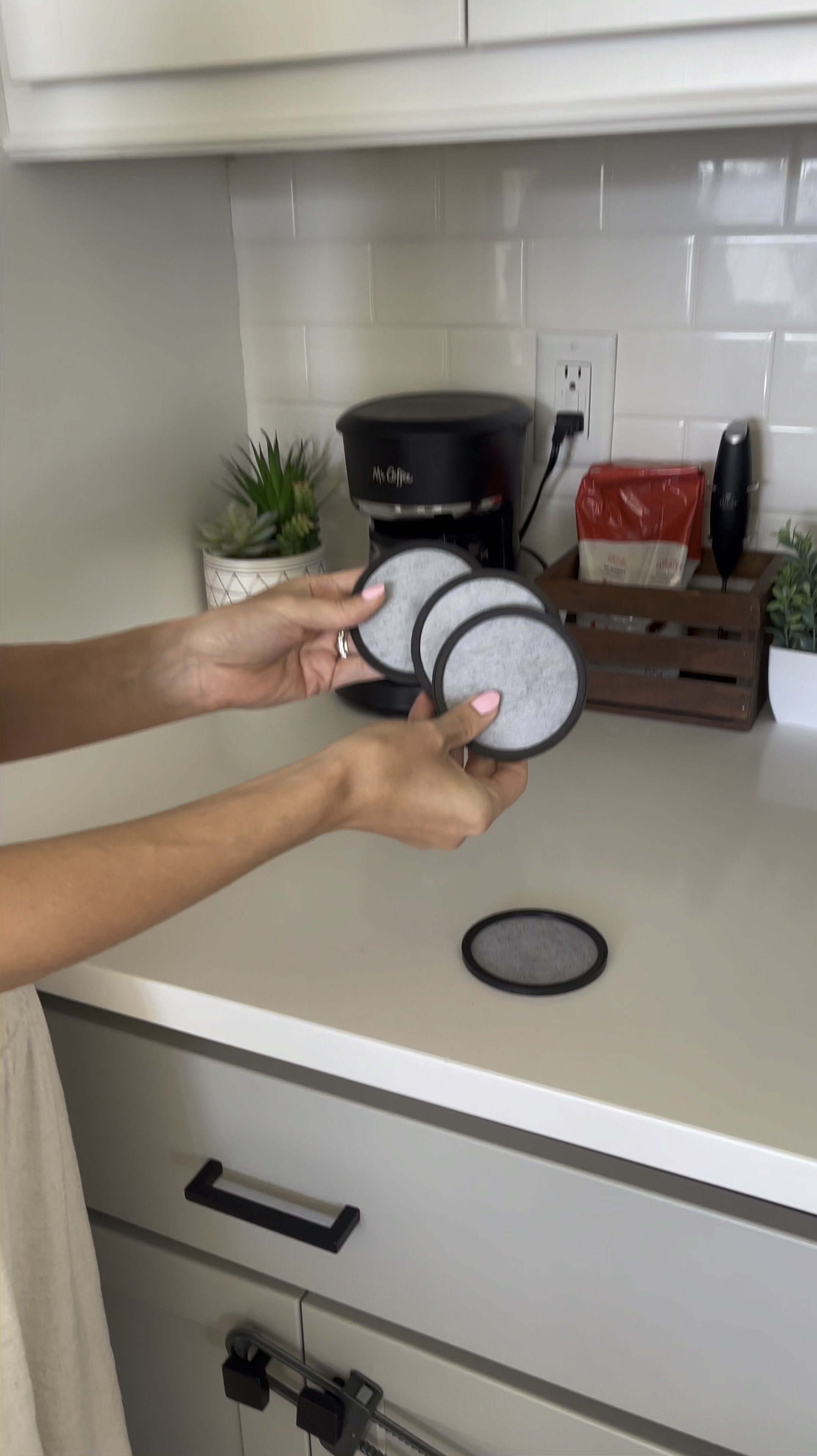 Replacement charcoal water filters for the Mr. Coffee coffee maker. We use this coffee maker daily and it makes the perfect amount for two people. 

#LTKHome #LTKFindsUnder50