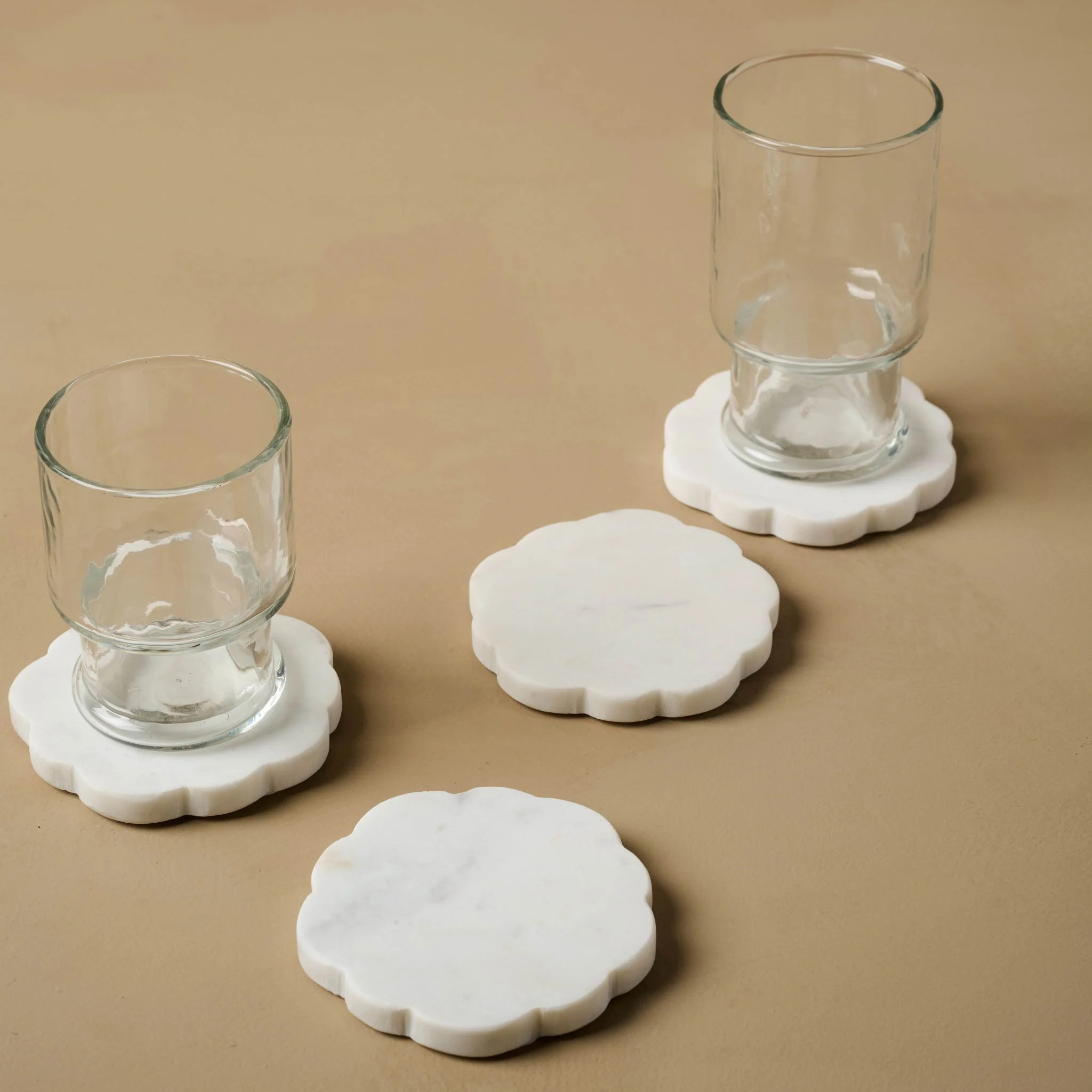 Rustic Glass Stacking Tumbler | Magnolia