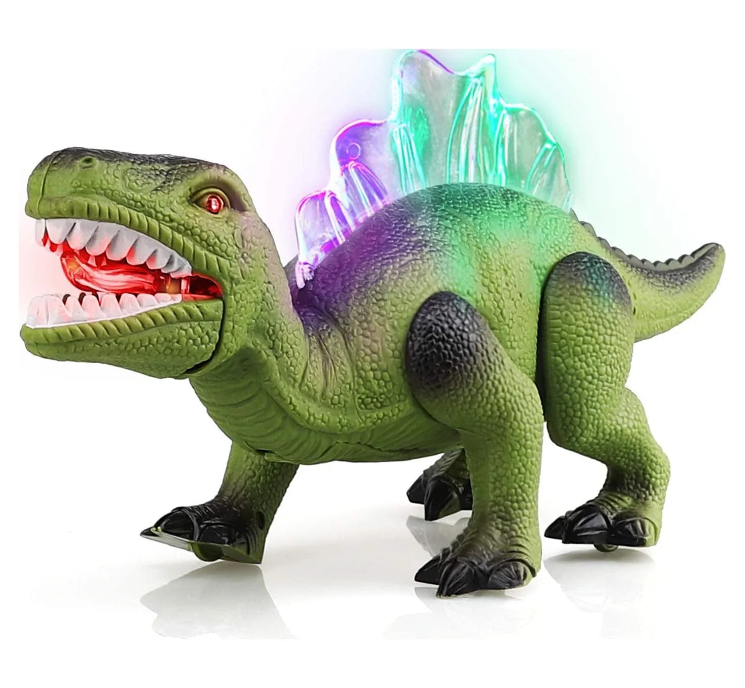 TOY Life Walking Dinosaur Toys for Kids, Light up Robot Toys, 12 inches Dinosaur with Mouth Moves... | Walmart (US)