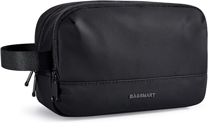BAGSMART Travel Toiletry Bag for Men, Dopp Kit Water Resistant Shaving Bag for Toiletries Accesso... | Amazon (US)