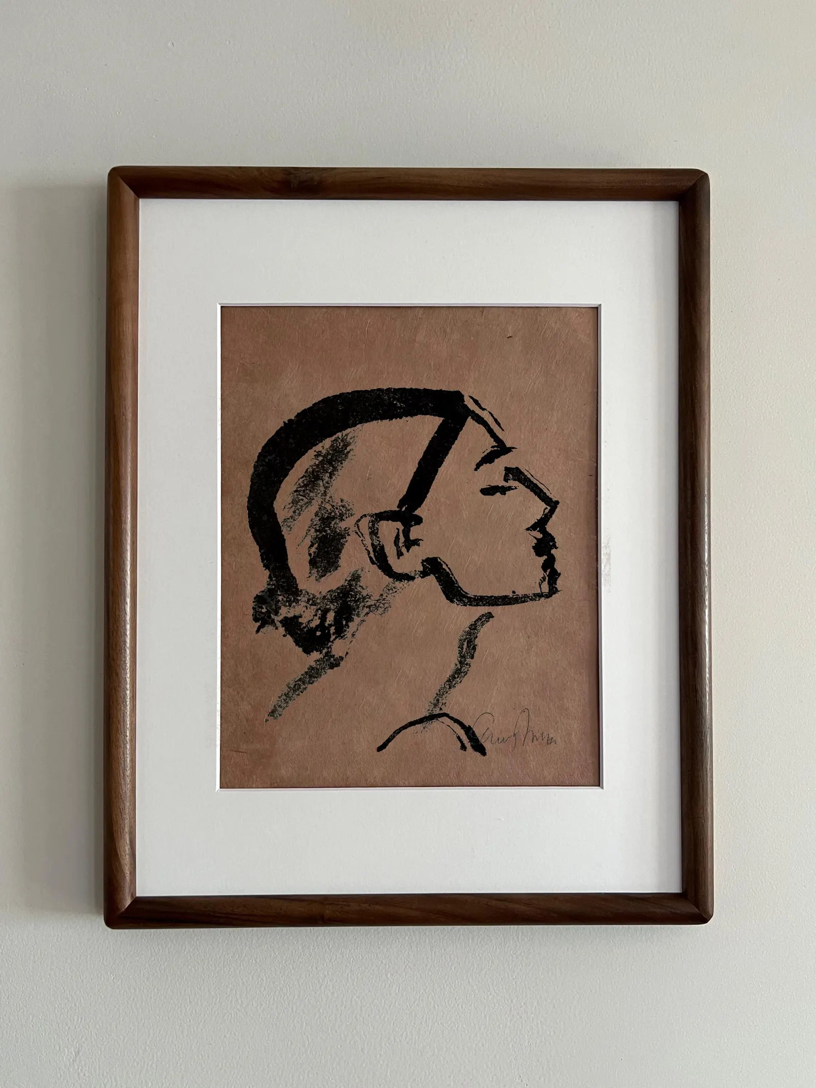 SILHOUETTE 1 Art Print, Wall Art, Home Decor, Figure Art, Woman Portrait, Sketch - Etsy | Etsy (Global)