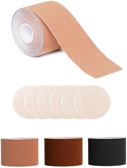 Perky Pear DIY Lift Boob Tape [CUP SIZES A-DD] - 5m of 5cm Wide Customisable Breast Lift Tape & 3... | Amazon (UK)
