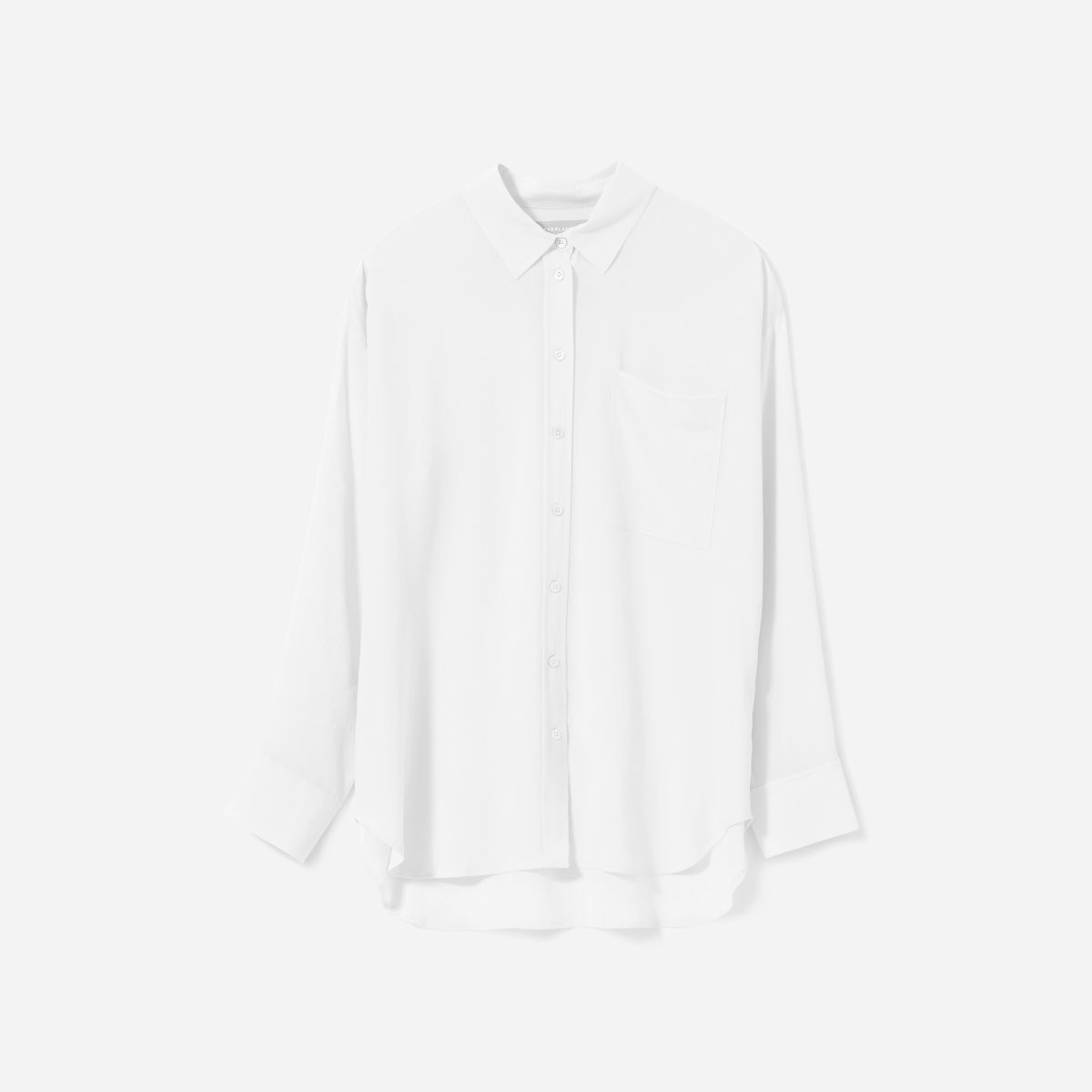 The Clean Silk Oversized Shirt | Everlane