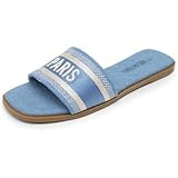 STUNAHOME Womens Flat Sandals Braided Fashion Open Toe Woven Slip On Slides Casual Beach Sandals ... | Amazon (US)