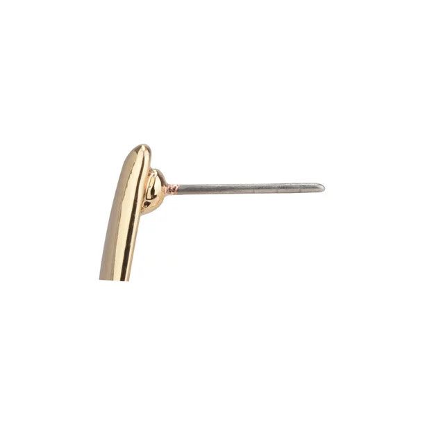 Time and Tru Women's Gold Wide Square Hoop Earring | Walmart (US)