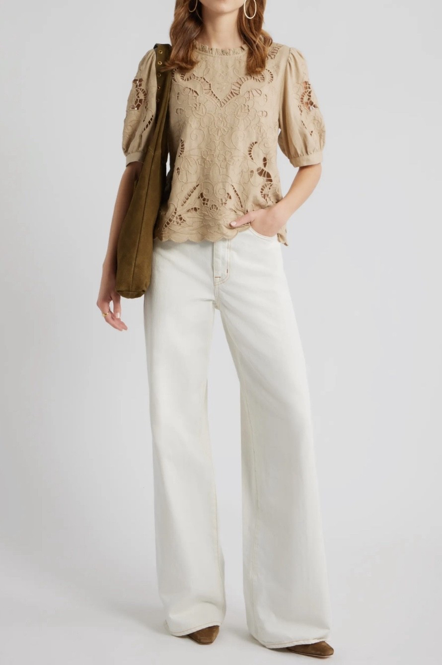 Resort wear 
Spring outfit
Lace top


#LTKSeasonal #LTKTravel