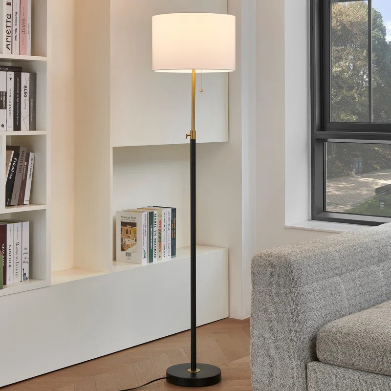Everly Quinn 64.5'' Adjustable Floor Lamp & Reviews | Wayfair | Wayfair North America