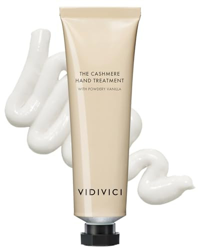 VIDIVICI The Cashmere Hand Treatment Powdery Vanilla - Hand Cream Enriched with Shea Butter for Deep Hydration - Citrus, Bergamot and Woody Scent - Scented Hand Butter for Dry & Cracked Hands, 1.69oz. | Amazon (US)