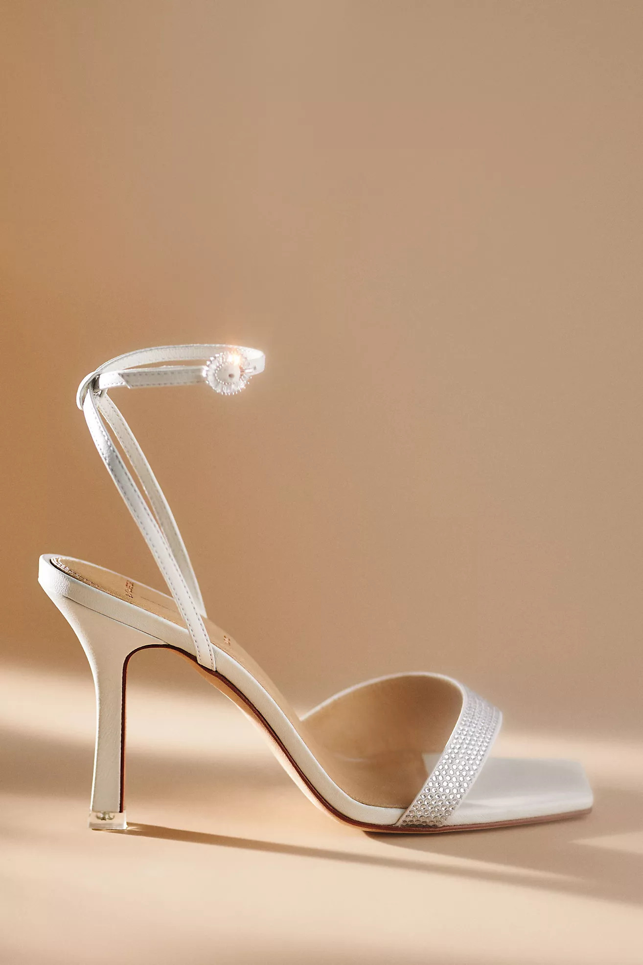 Black Suede Studio Jordan Square-Toe Heels | Anthropologie (US)