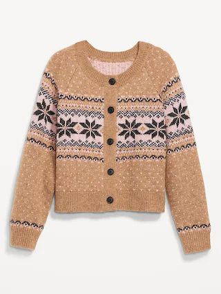 Matching Holiday Fair Isle Cardigan Sweater for Women | Old Navy (US)