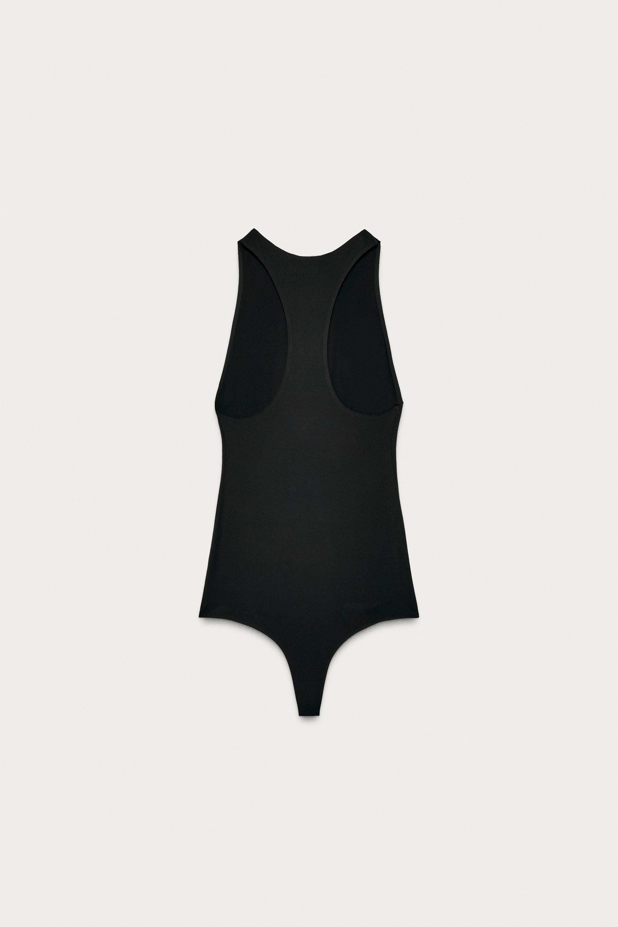 MARISA BERENSON X ZARA HALTER BODYSUIT | Zara US