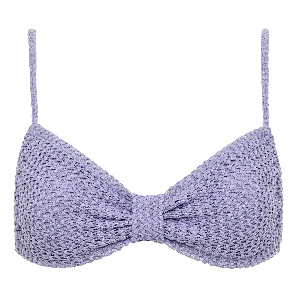 Lavender Crochet Devin Bikini Top | Montce