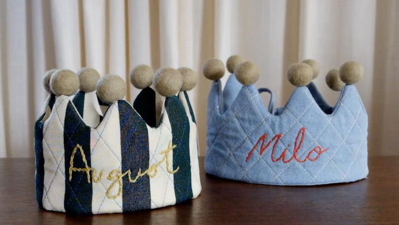 Birthday Crown PDF Sewing Pattern | Beginner Friendly Kids Party Accessory - Etsy | Etsy (US)