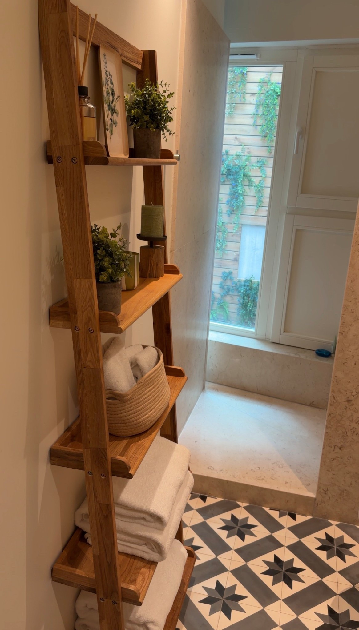 The bathroom shelf that absolutely TRANSFORMED the space! 

#LTKSaleAlert #LTKHome #LTKTravel