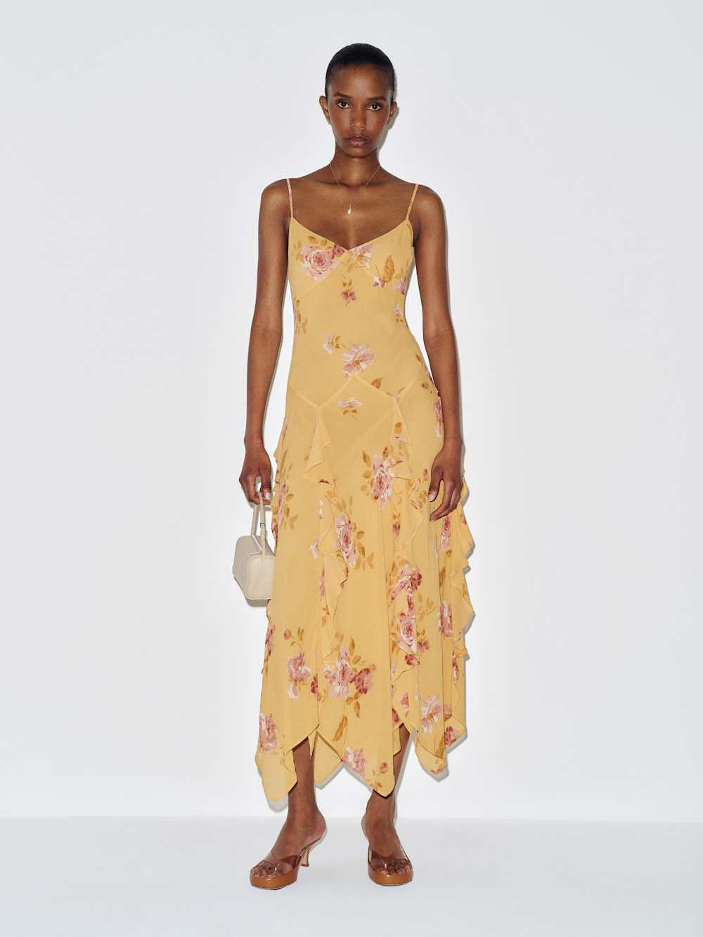 Petites Allissa Dress | Reformation (Global)