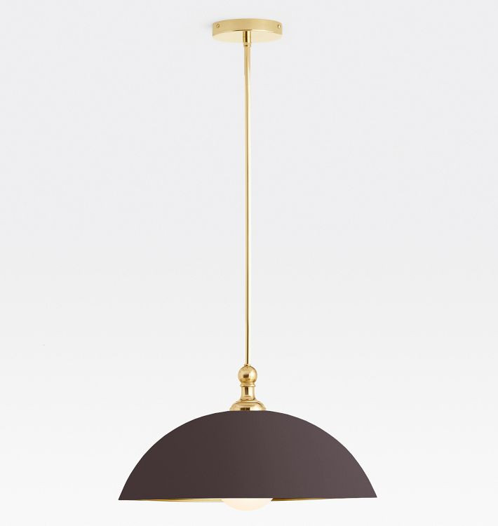 Theo Pendant, Metal Shade | Rejuvenation
