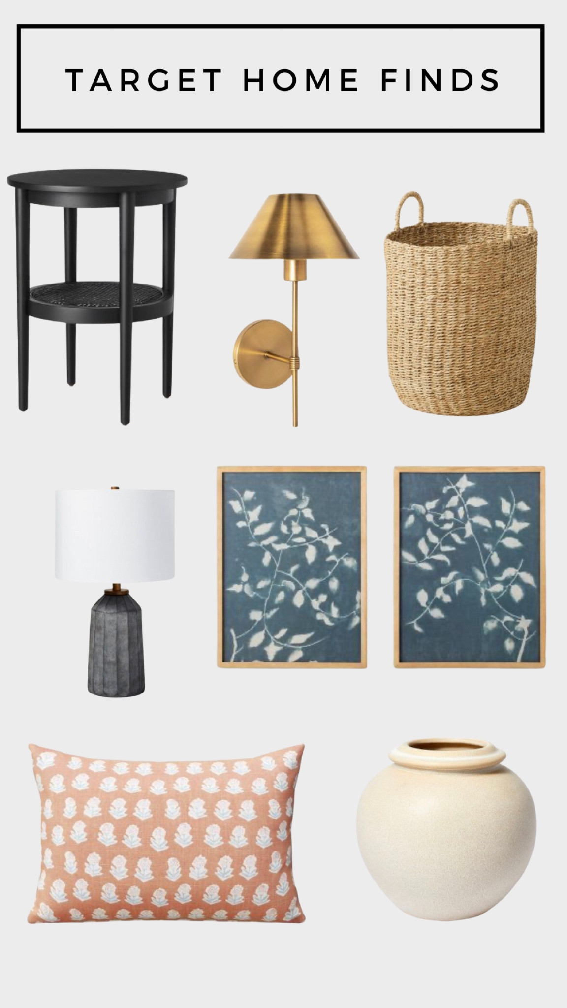 Target home finds for Spring #target #targethome #targetfinds #homedecor #targetstyle #spring #springdecor #mcgeeandco #magnolia #hearth&hand 

#LTKunder100 #LTKSeasonal #LTKhome