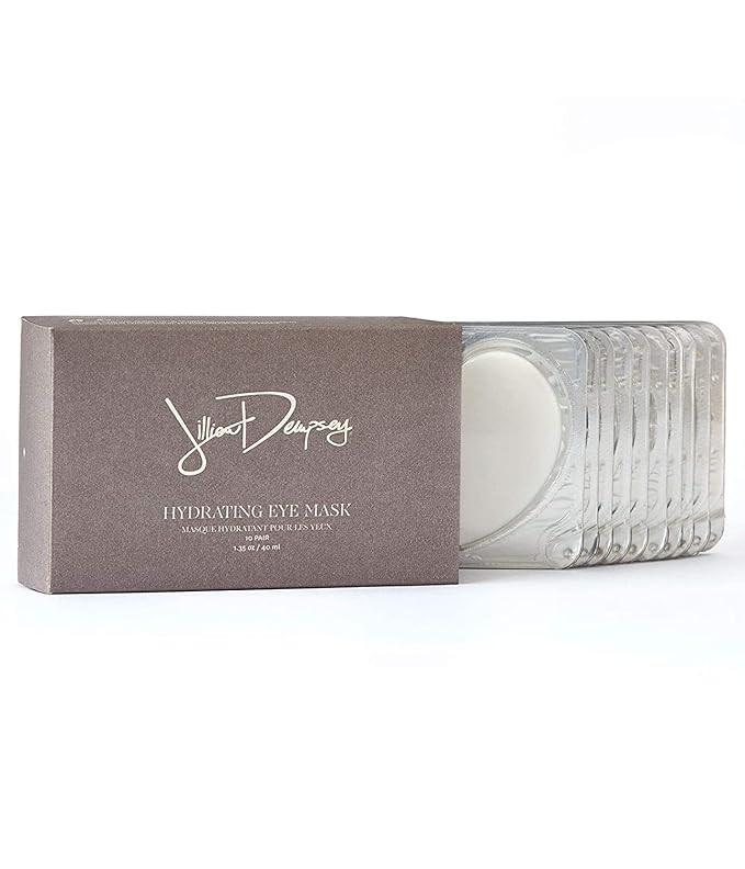 Jillian Dempsey Eye Masks: 100% Natural Under Eye Mask to Hydrate, Sooth, Plump, and Minimize Fin... | Amazon (US)