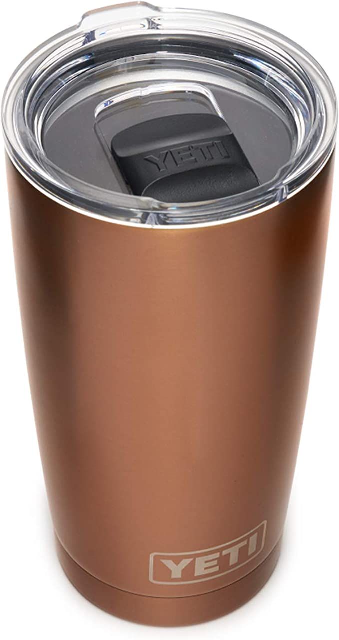 Amazon.com: YETI Rambler 20 oz Tumbler, Stainless Steel, Vacuum Insulated with MagSlider Lid, Cop... | Amazon (US)