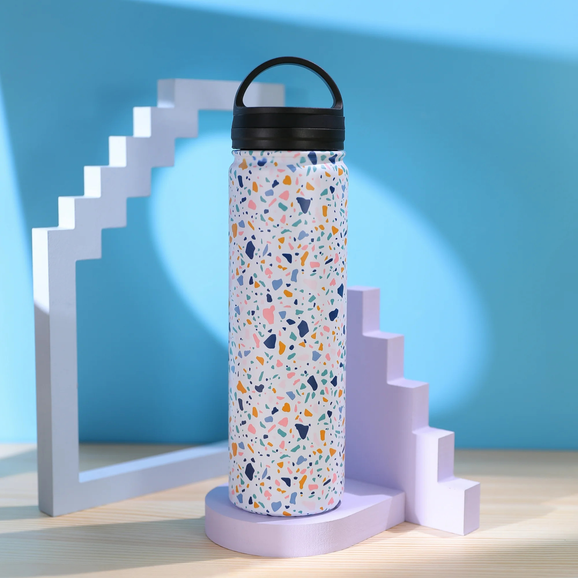 Mainstays 22oz Dwss Bottle Terrazzo | Walmart (US)