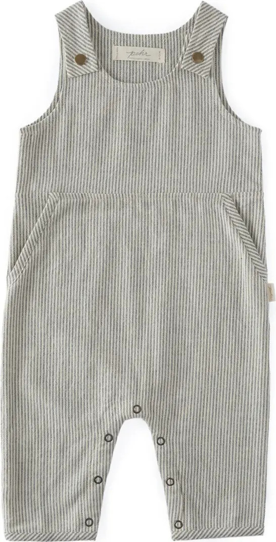 Railroad Engineer Stripe Organic Cotton Overalls | Nordstrom