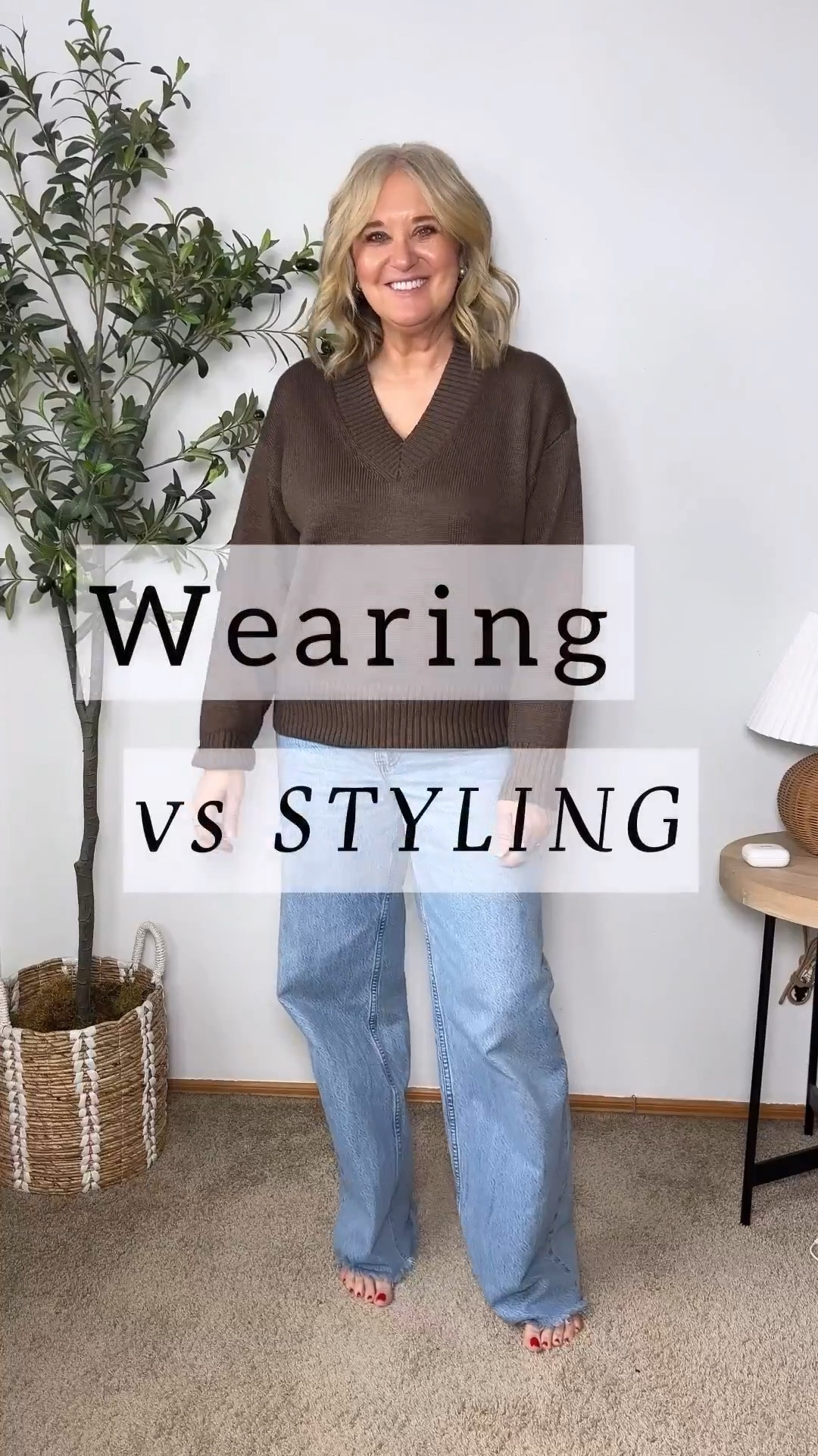 Wearing vs Styling
Sweater Size Medium
Jeans sized up one


#LTKOver40 #LTKootd #LTKdayinmylife