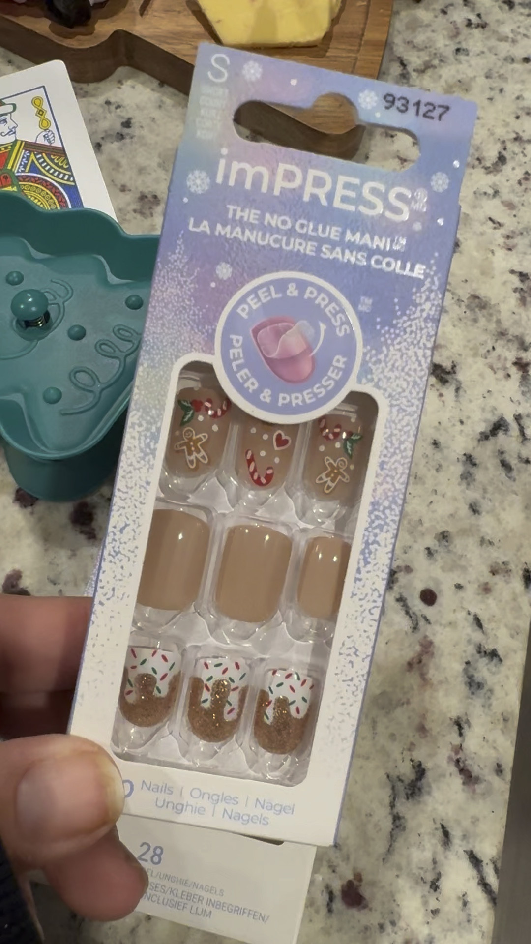 Christmas press on nails by impress & kiss! 

#LTKHoliday #LTKBeauty #LTKGiftGuide