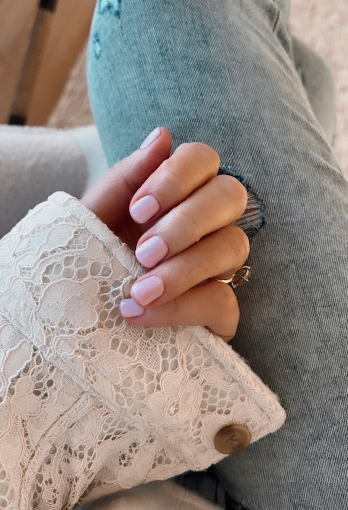 Nail color:
OPI
Base: Mod about you 
Second coat: Funny bunny 

Jeans and jacket on sale! 


#LTKbeauty #LTKstyletip #LTKsalealert