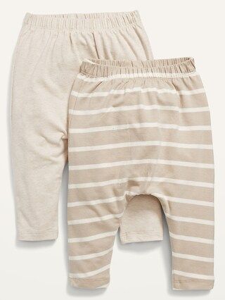 Unisex Jersey-Knit Pull-On Pants 2-Pack for Baby | Old Navy (CA)