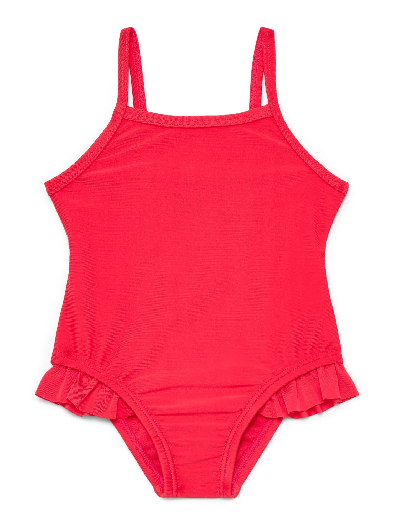 Wonder Nation Baby and Toddler Girl One- Piece Swimsuit, Sizes 12M-5T | Walmart (US)