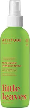ATTITUDE Natural Hair Detangler Spray for Baby and Kids, EWG Verified, Plant- and Mineral-Based I... | Amazon (US)