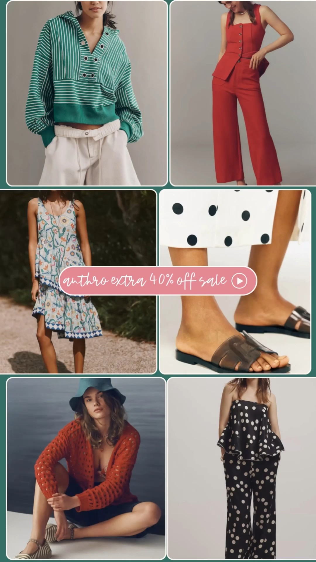extra 40% off at @Anthropologie • perfect summer sale kick off!!

#LTKSeasonal #LTKSaleAlert #LTKootd