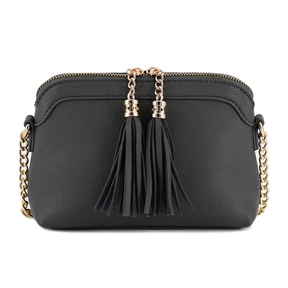 Two Tassel Small Crossbody Bag With Chain Strap Cell Phone - Etsy | Etsy (US)