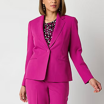 new!Black Label by Evan-Picone Womens Classic Fit Suit Jacket | JCPenney