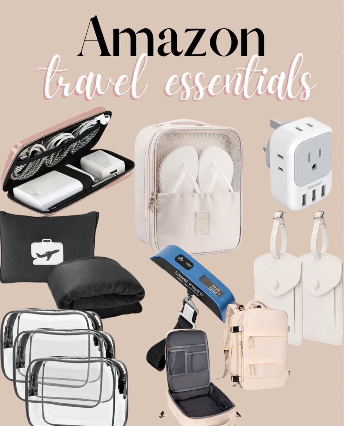 Amazon travel essentials! 
Amazon finds, found it in amazon, travel finds, summer travel, cruise, organization, packing cubes 

#LTKTravel #LTKFindsUnder50