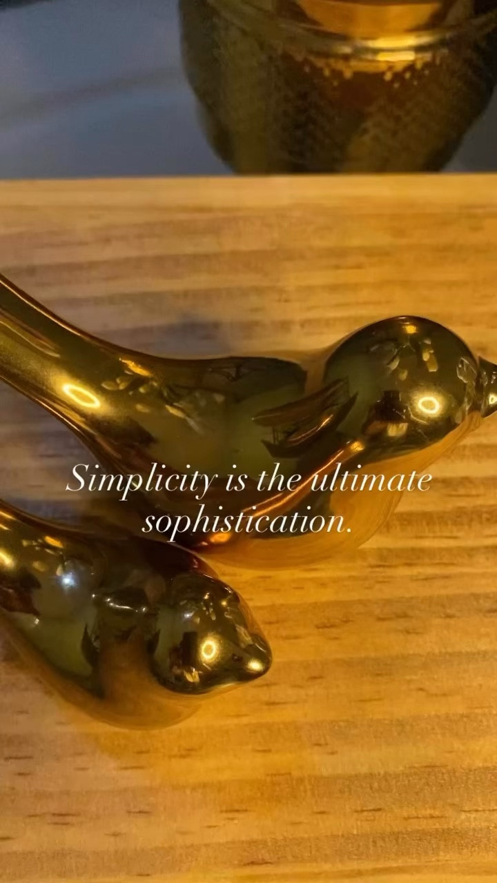 Golden accents, instant glow ✨ These chic bird figurines + metallic vase elevate any space with modern glam style.
Shop this look 👇
#LTKhome #homedecorfinds #coffeetablestyling #modernhome

#LTKSeasonal #LTKdayinmylife #LTKHome