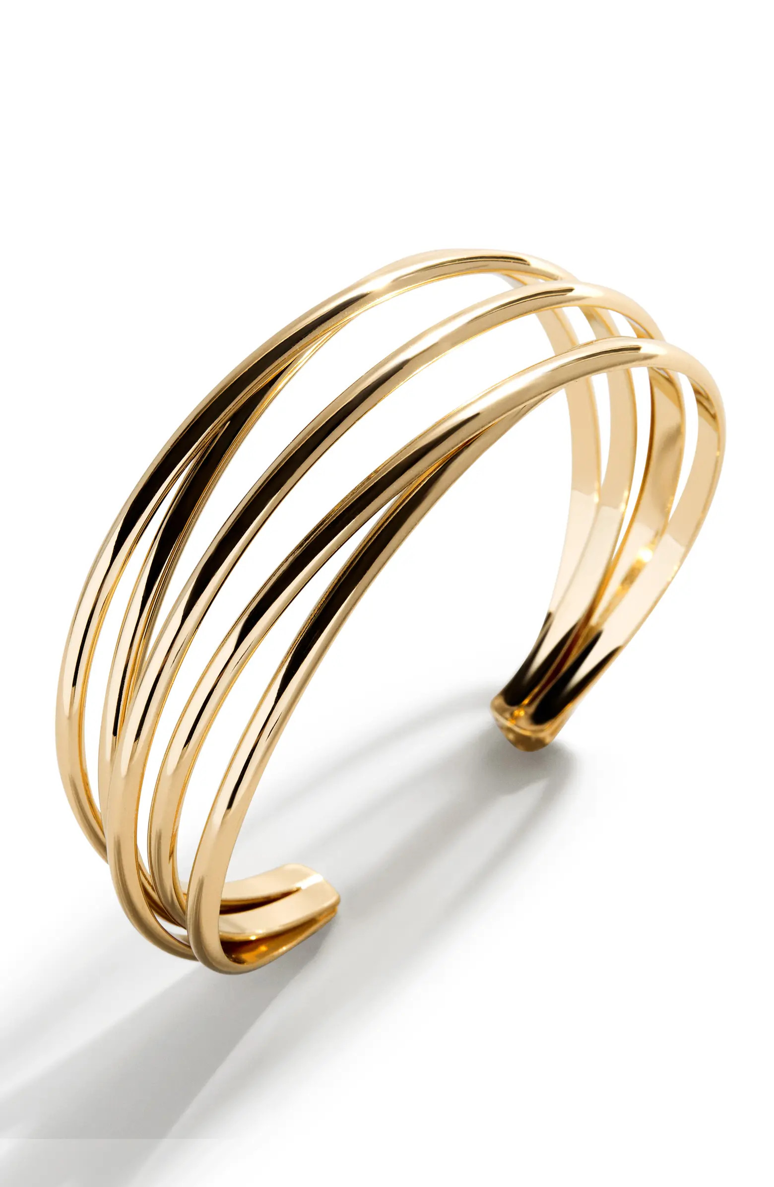 BaubleBar Aziza Layered Cuff Bracelet | Nordstrom | Nordstrom
