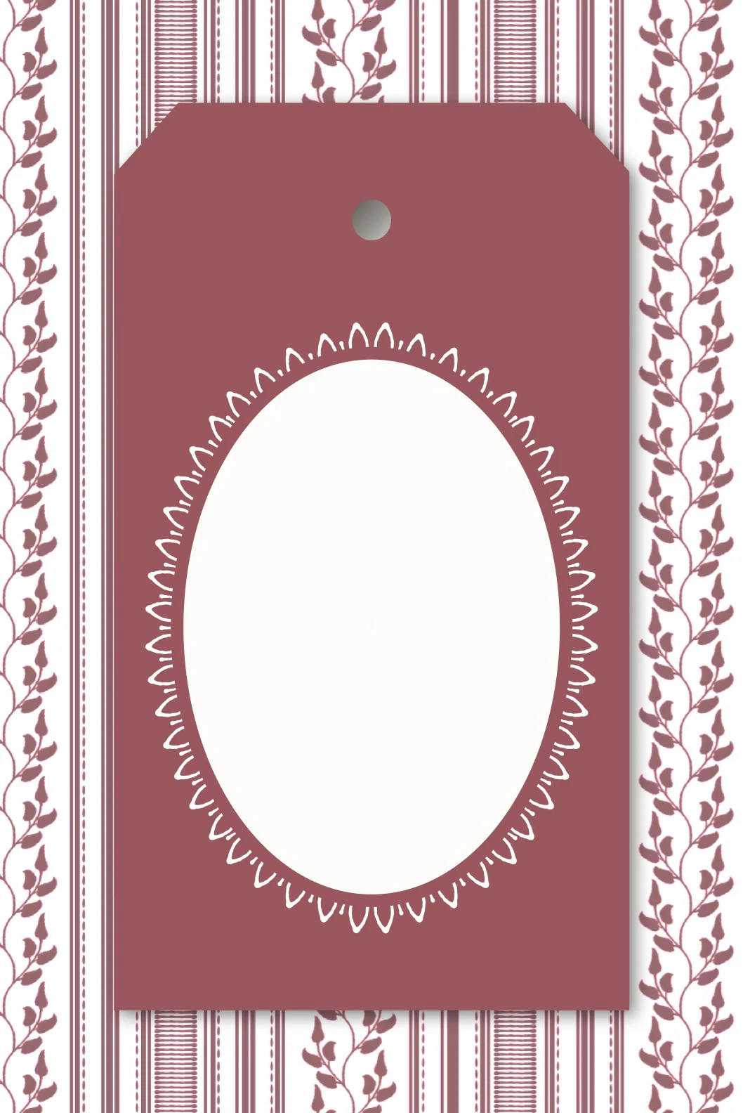 Red Book Plate Tags - Set of 10 | JSH Home Essentials