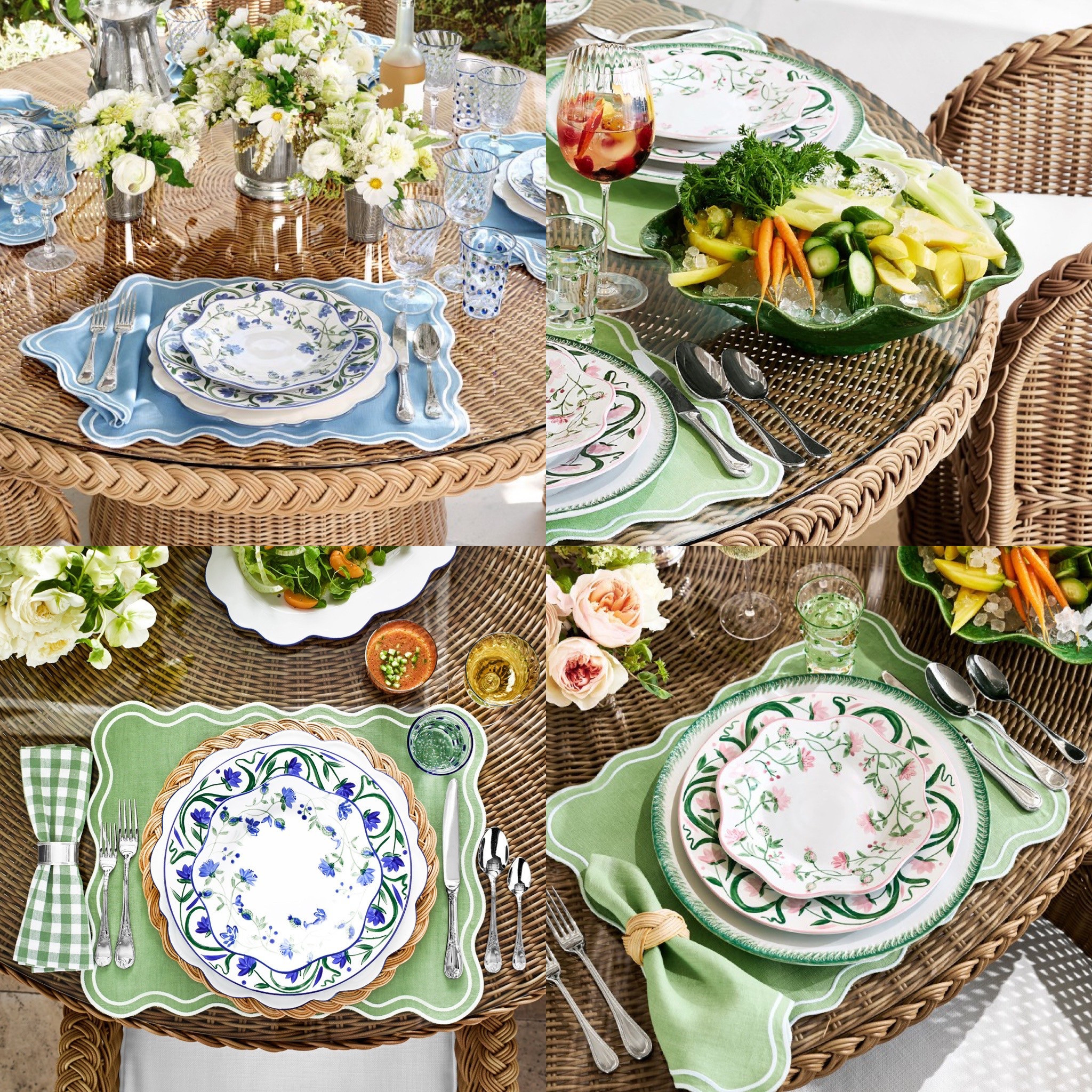 Host your dreamy summer garden dinner parties with new Aerin X William Sonoma collection. Love the refreshing blues, greens and and elegant flower motifs. Exclusive to William Sonoma’s}dinnerware #tablelinen. 

#LTKParties #LTKHome #LTKSeasonal