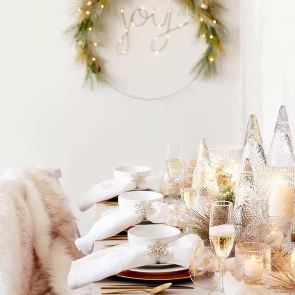 8.3" Porcelain Beaded Salad Plate White - Threshold™ | Target