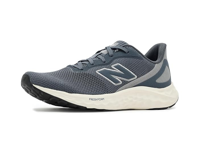 New Balance Fresh Foam Arishi v4 Men's Shoes Nb White/Reflection/Timberwolf : 10.5 D - Medium, Synthetic/Textile | Zappos.com