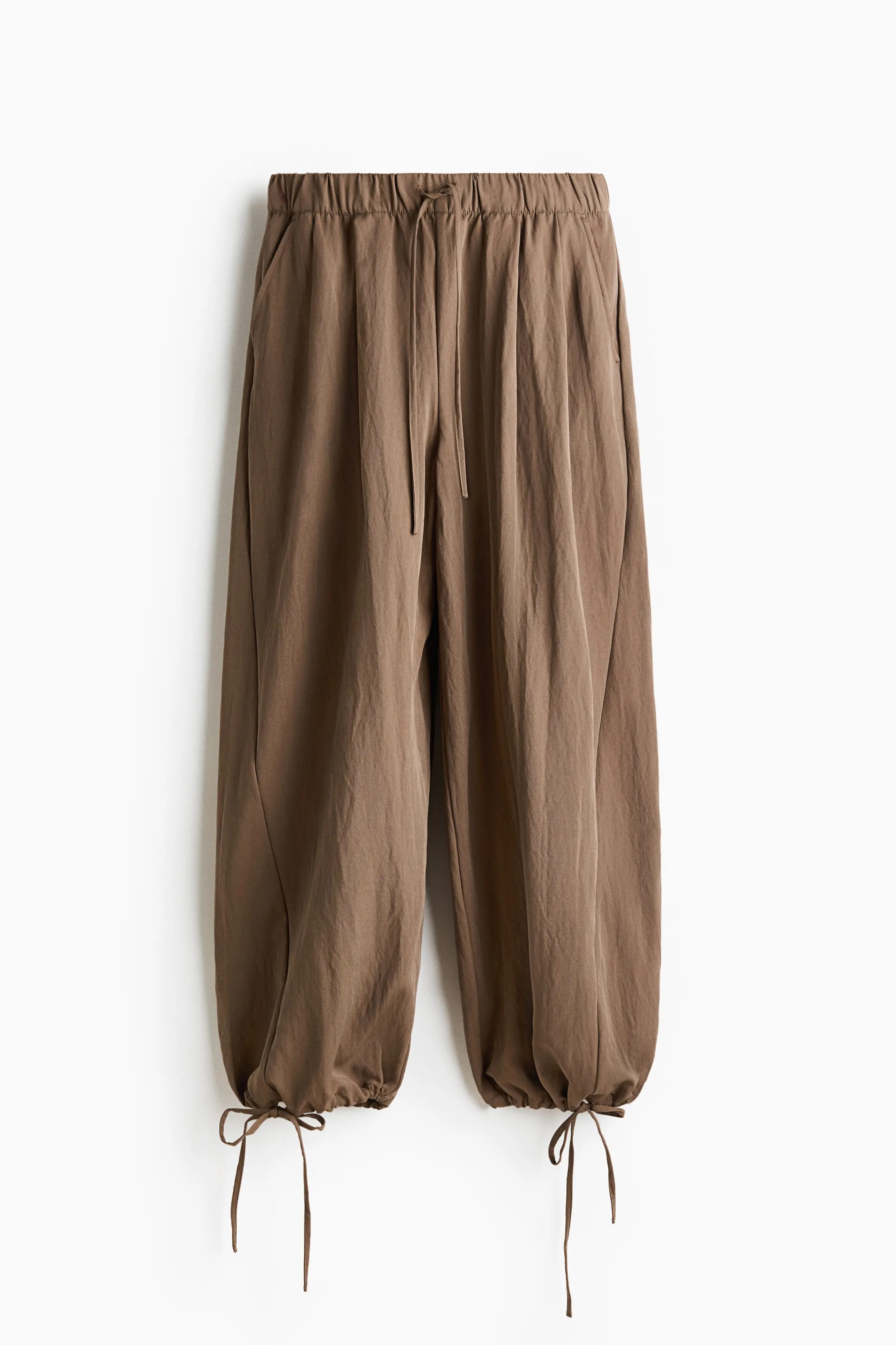 H&M Tie-detail Balloon-leg Pants (Women) | Nordstrom | Nordstrom